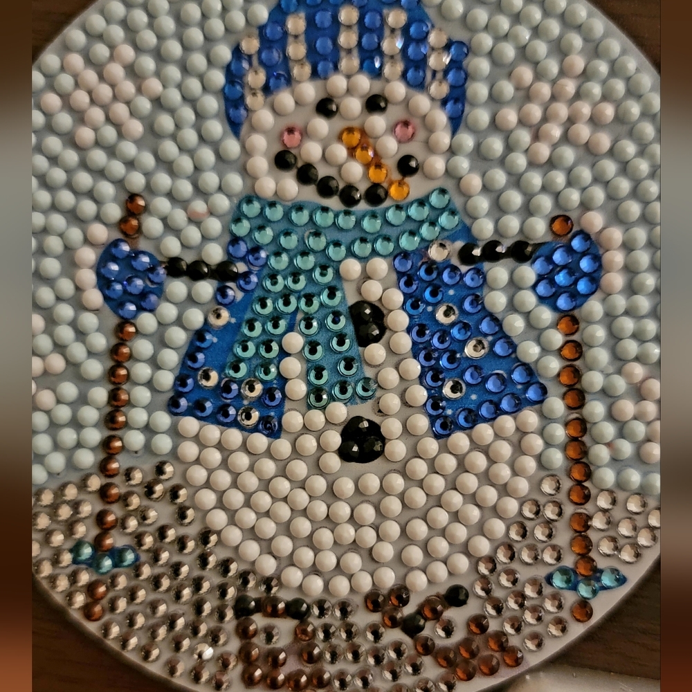Snowman going for a Ski! Coaster - Picture 3 of 3